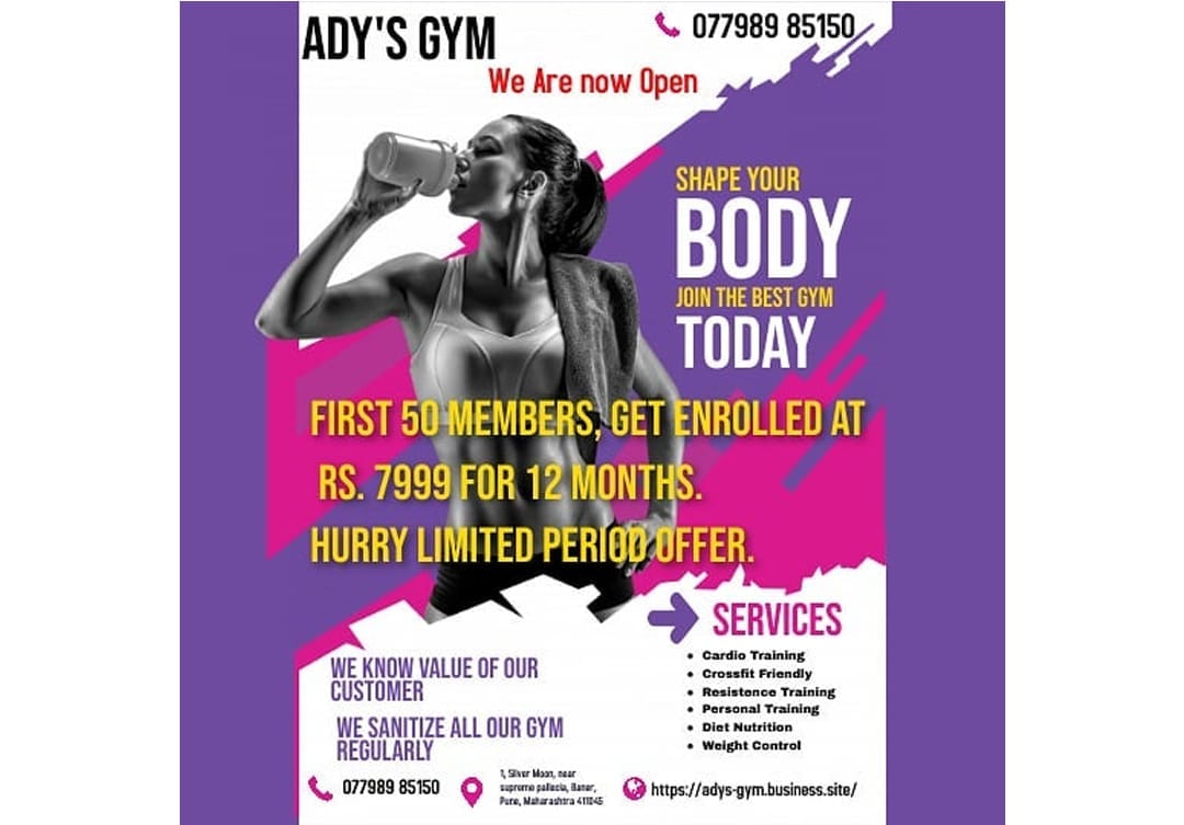 Ady’s Gym & Wellness Centre