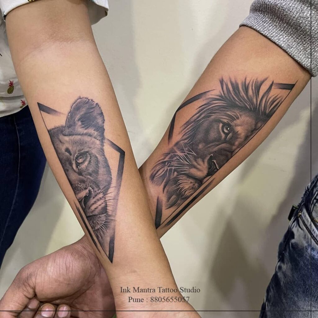 Customized Krishna + shiva in one tattoo with flute, feather and trishul  from Machu Tattoos Follow for more design @sureshmachutattoos… | Instagram