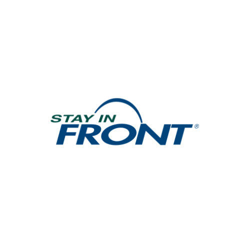 stay in front logo….