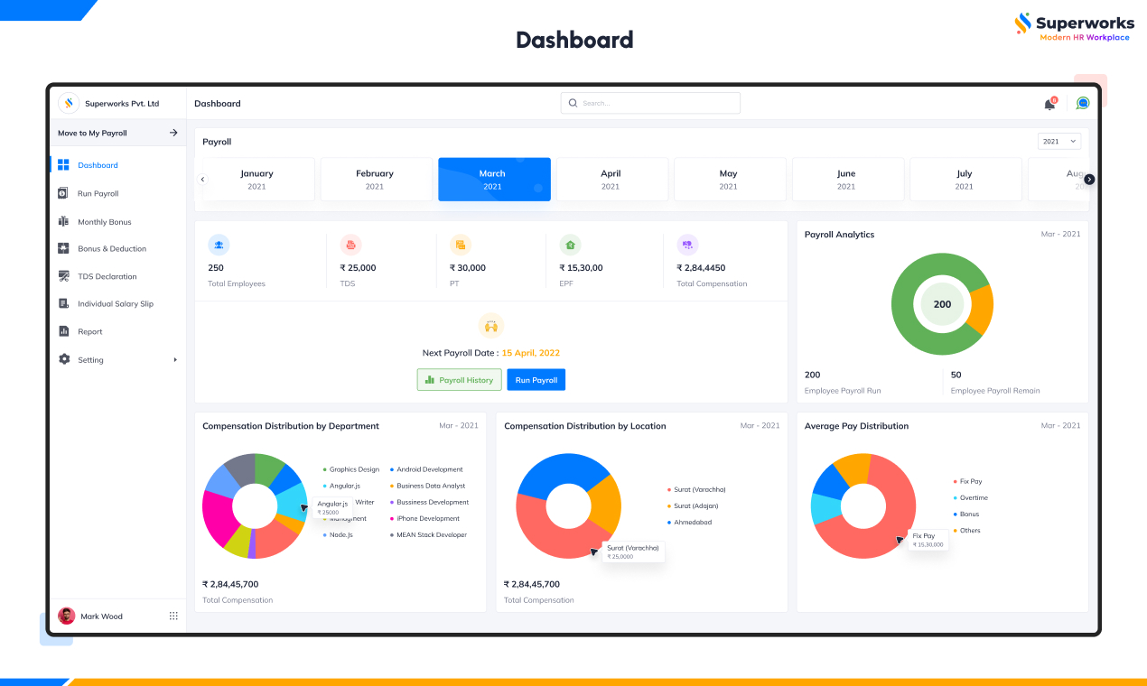 Buy Best payroll software | Superworks