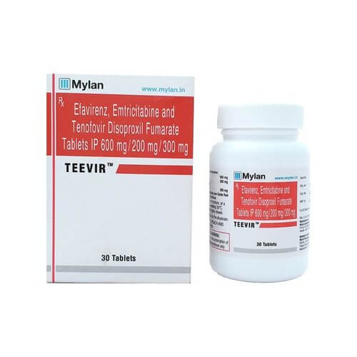 Treatment of HIV with Teevir 300mg Tablet