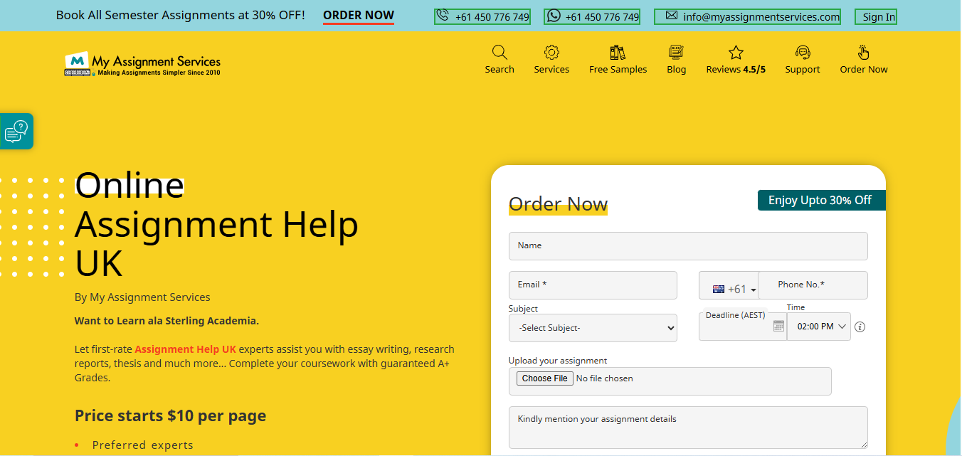 My Assignment Services