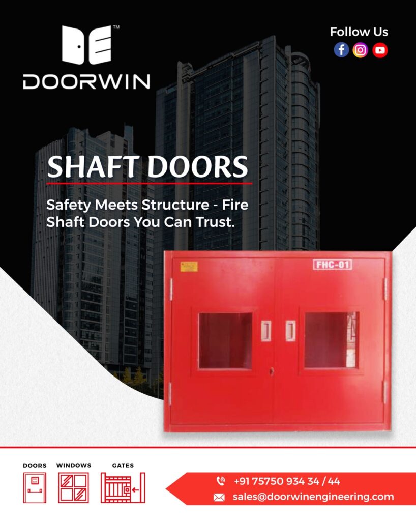 Best Metal Fire Doors Manufacturer in Ahmedabad, India Doorwin Engineering