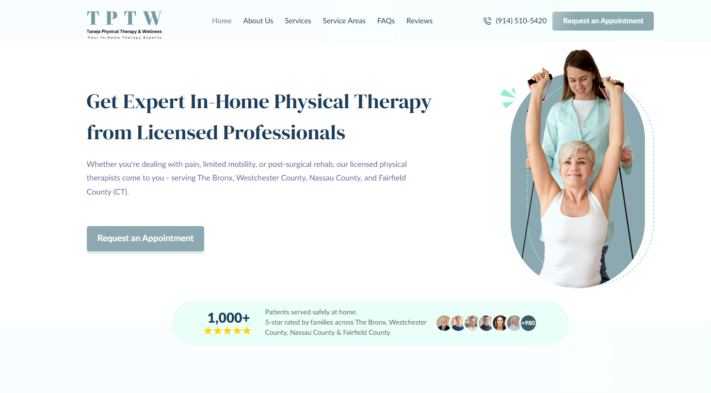 Taneja Physical Therapy & Wellness – Your In-Home Therapy Experts