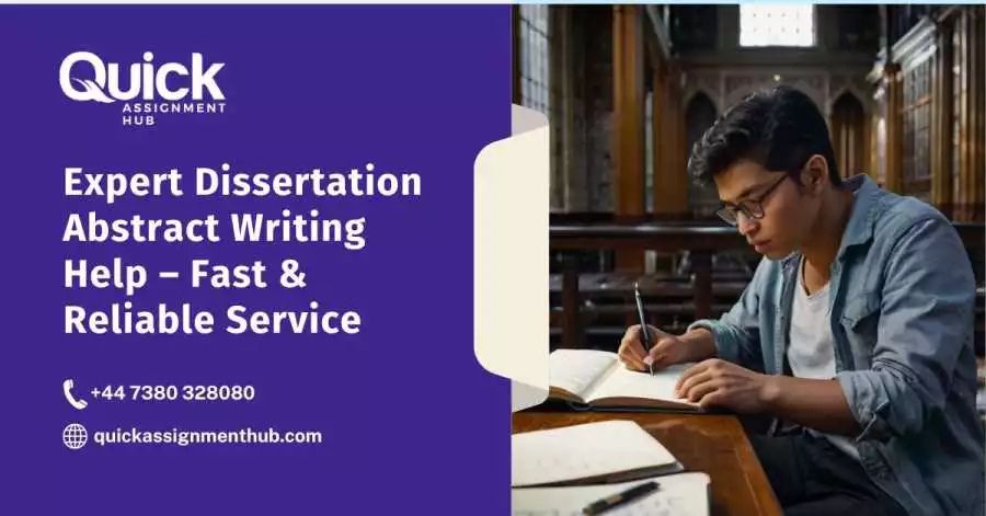 Expert Dissertation Abstract Writing Help – Fast & Reliable Service