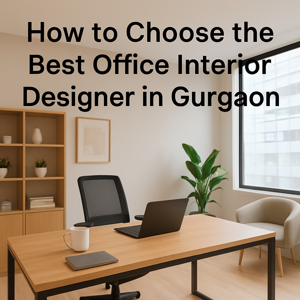 Top Office Interior Designer in Gurgaon – Modern & Functional Workspaces