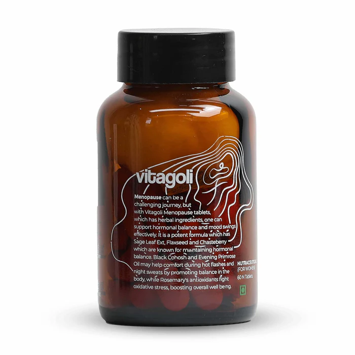Balance hormones and uplift mood naturally with Vitagoli Menopause Supplement