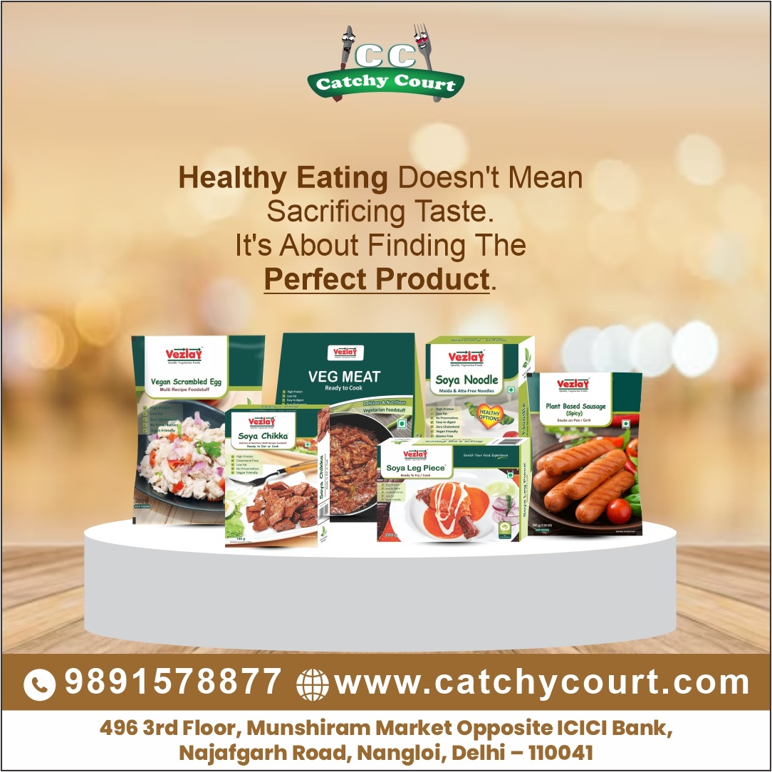 Vezlay Foods at Catchy Court – Premium Plant-Based Taste Delivered to Your Door