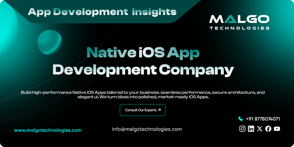 Professional Native iOS App Development Company for Innovative Apps